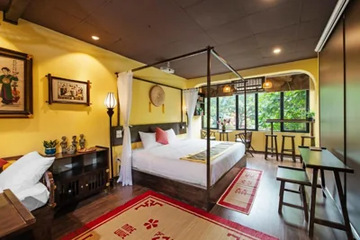 Old Quarter Lux Boutique Train View Studio Retreat – 照片 16